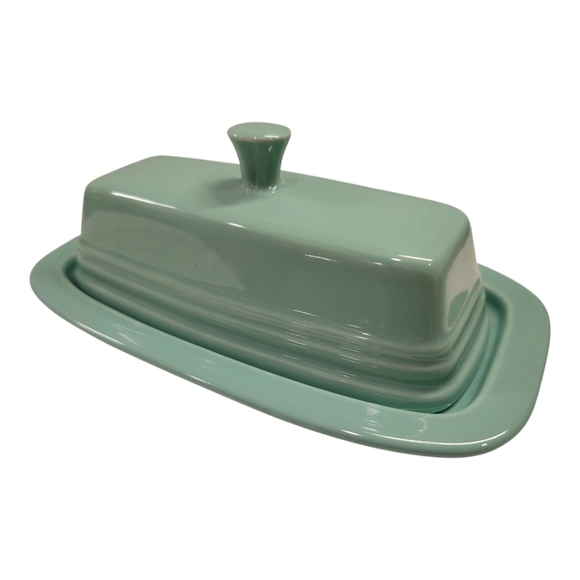Fiestaware Other - Fiestaware 1/4 Lb Butter Dish Seamist